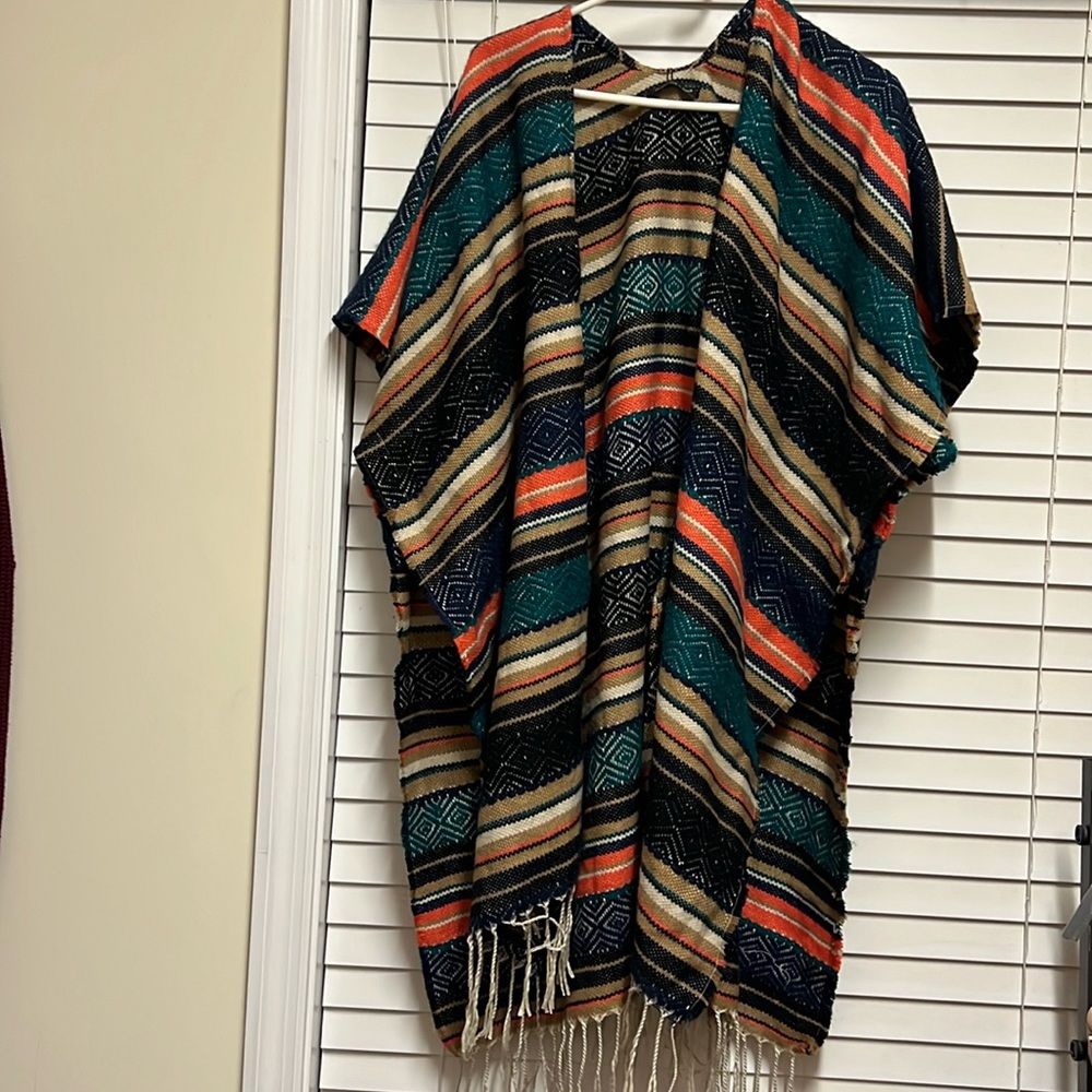 Beautiful kimono with fringe detail